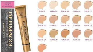 Is DERMACOL Foundation is Full coverage or not  Worth Buying for Daily Routine [upl. by Shepard]