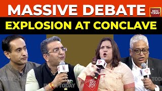 LIVE Fiery Faceoff Between Gaurav Bhatia amp Rajdeep Sardesai  Supriya Shrinate LIVE Debate [upl. by Mckee529]