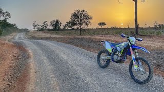 Sherco 300 SEF 2022 first ride [upl. by Annoved]