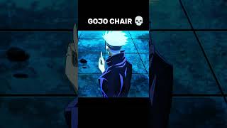 GOJO CHAIR💀shortsfeed foryou jujutsukaisen gojoedit4k animeedit [upl. by Klein580]