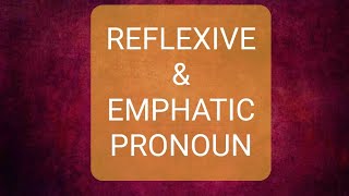 Questions related to Reflexive amp Emphatic pronounPart1English Grammar  english subscribe [upl. by Kistner]