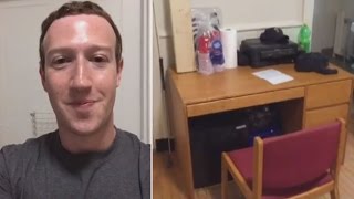 Mark Zuckerberg Visits Old Harvard Dorm Room Where He Invented Facebook [upl. by Tristram]