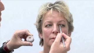 Makeup for mature skin and hooded eye lids by Daniel Sandler [upl. by Deragon724]