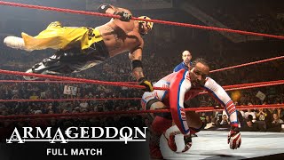 FULL MATCH  MVP vs Rey Mysterio  United States Championship Match WWE Armageddon 2007 [upl. by Hameean870]