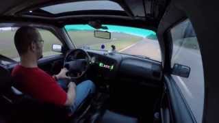 VW MK3 GTI VR6 GoPro Hero 3 Black Edition Another drive to work [upl. by Heddi]