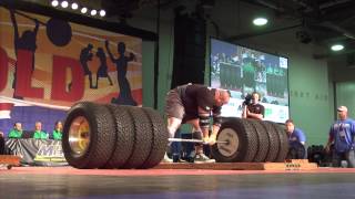 Brian Shaw Ties World Record Deadlift 1128 Pound Deadlift [upl. by Amikehs]