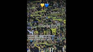 Gerekirse Fenerimiz için ölürüz💛💙 hayatfenerbahçe1907 [upl. by Cardew594]