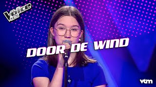 Marieke  Door De Wind  Knockouts  The Voice Kids  VTM [upl. by Batty717]