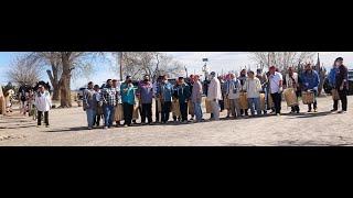 BUFFALO DANCEOHKAY OWINGEH PUEBLO EASTER SUNDAY CELEBRATION  Drum Call for the Buffalo to Dance [upl. by Akirahs]