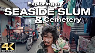 Exploring a SEASIDE SLUM Philippines  Cavite City 4K [upl. by Oilicec]