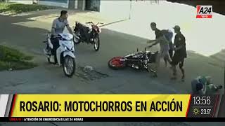 🚨 Rosario motochorros en acción [upl. by Rodd285]