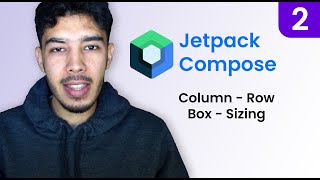 Jetpack Compose  Column Row Box amp Sizing 2 [upl. by Mattie557]