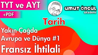 Tarih  TYT ve AYT  Yakın Çağda Avrupa ve Dünya 1  Fransız İhtilali  Viyana Kongresi  PDF [upl. by Roper]