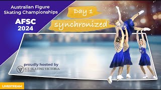 Australian Figure Skating Championships AFSC 2024 Day 1 [upl. by Gavrilla]