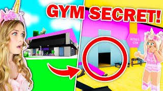 NEW SECRET In Brookhaven GYM Roblox [upl. by Strephon]