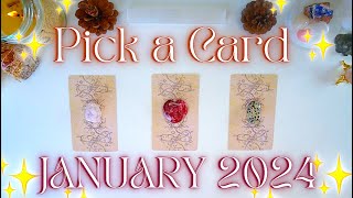 🧊🔮 JANUARY 2024🔮🧊 Messages amp Predictions ✨ Detailed Pick a Card Tarot Reading [upl. by Reo]