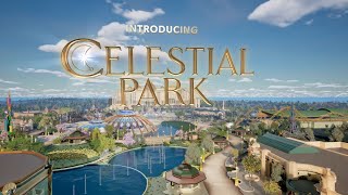 Universal Epic Universe  Celestial Park Animated FlyThrough [upl. by Ric269]