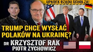 Groźny plan Trumpa Wojsko Polskie gwarantem Ukrainy — dr Krzysztof Rak i Piotr Zychowicz [upl. by Didier]