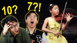 TwoSetViolin Archive  Professional Violinists Guess the Age of Violin Prodigies pt 1 [upl. by Harrie279]