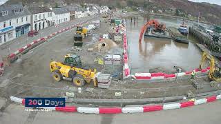 Ullapool Shore Street Development Sept to August Completion TimeLapse [upl. by Roanne]