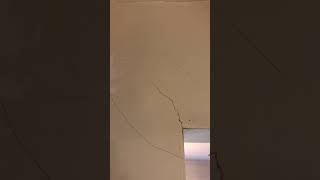 How to fix hairline and settling cracks in drywall [upl. by Yetah66]