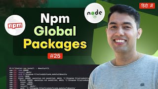 Global NPM Packages Explained Manage Update and Remove Easily [upl. by Tnairb887]