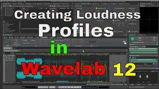 Creating Loudness Profiles in Wavelab 12 [upl. by Dnalerb313]