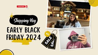 Black Friday Shopping 2024 at Woodbury Premium Outlets New York  Indian Vlogger in USA 🇺🇸 [upl. by Damon]