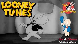 LOONEY TUNES Looney Toons PORKY PIG  Porkys Preview 1941 Remastered HD 1080p [upl. by Jacobs]