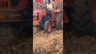 Cultivation by Kubota Red Horse kubota kubota4501 farming kubotatractor agriculture stunt [upl. by Mercer]