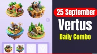 25 Daily Combos to Improve Your Vertus Skills Vertus Daily Combo Today [upl. by Khosrow]