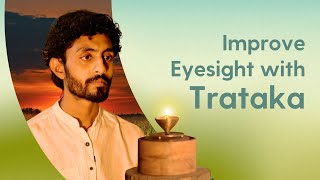 Trataka Meditation to improve eyesight amp build focus  10 minutes [upl. by Acirret]