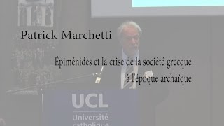 Épiménides et la crise de la société grecque à lépoque archaïque [upl. by Bertasi621]