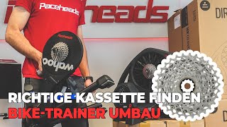 Die richtige Kassette finden  Fahrrad Kassetten verstehen für IndoorTraining  Rollentrainer Umbau [upl. by Ylevol]