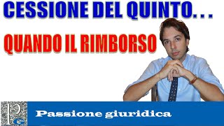 La cessione del quinto dello stipendio quando si può ottenere un rimborso dallistituto di credito [upl. by Atteinotna]