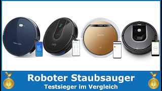 Die besten Roboter Staubsauger TOP 5 2024 🥇 Testsieger im Vergleich iRobot Tesvor ZACO etc [upl. by Dibrin]