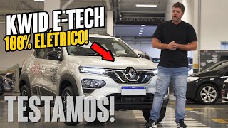 CONHECI o Renault Kwid ETech 100 elétrico  Alta RPM [upl. by Oad168]