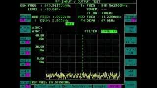 IFR Marconi 2965 demo test [upl. by Fara]