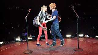 Taylor Swift  Everything Has Changed with Ed Sheeran Live on The Red Tour [upl. by Dorrie]