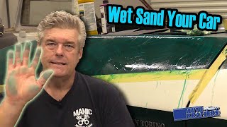 Wet Sanding Classic Car Paint [upl. by Yaeger]