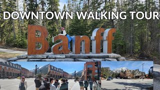 BANFF DOWNTOWN WALKING TOUR [upl. by Aeslehs]