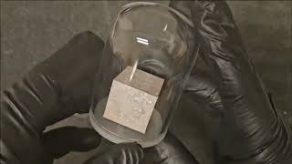 Luciteria sodium metal cubes [upl. by Assirehs]