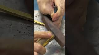 How to make 24k gold corner bracelet 🔥🔨 gold jewellry shorts jewelry viral video [upl. by Fonville]