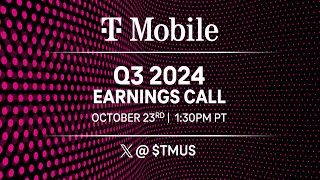 TMobile Q3 2024 Earnings Call Livestream [upl. by Aynav453]