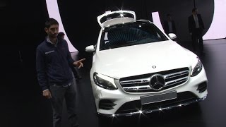 Mercedes GLC  Salone di Francoforte 2015 [upl. by Pudendas]