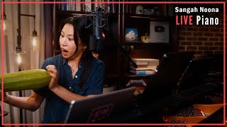 🔴LIVE Piano Vocal Music with Sangah Noona 831 [upl. by Tnerual]