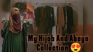 EiraArtist  My Abaya Collection 😍 Inshallah Ik Din Abayu Ka Pura Ik Wardrobe B Hoga😁🤩 [upl. by Nyved233]