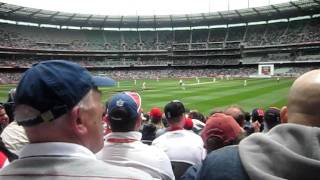 You All Live in a convict colony  Barmy Army MCG 2010 [upl. by Yrot]