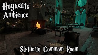 Slytherin Common Room  Harry Potter Ambience  8 Hours of Sounds for Sleep and Study  4K [upl. by Nerrawed353]