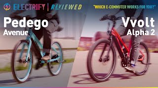 Pedego Avenue vs Vvolt Alpha 2 Review Best Electric Commuter Bike [upl. by Estel]